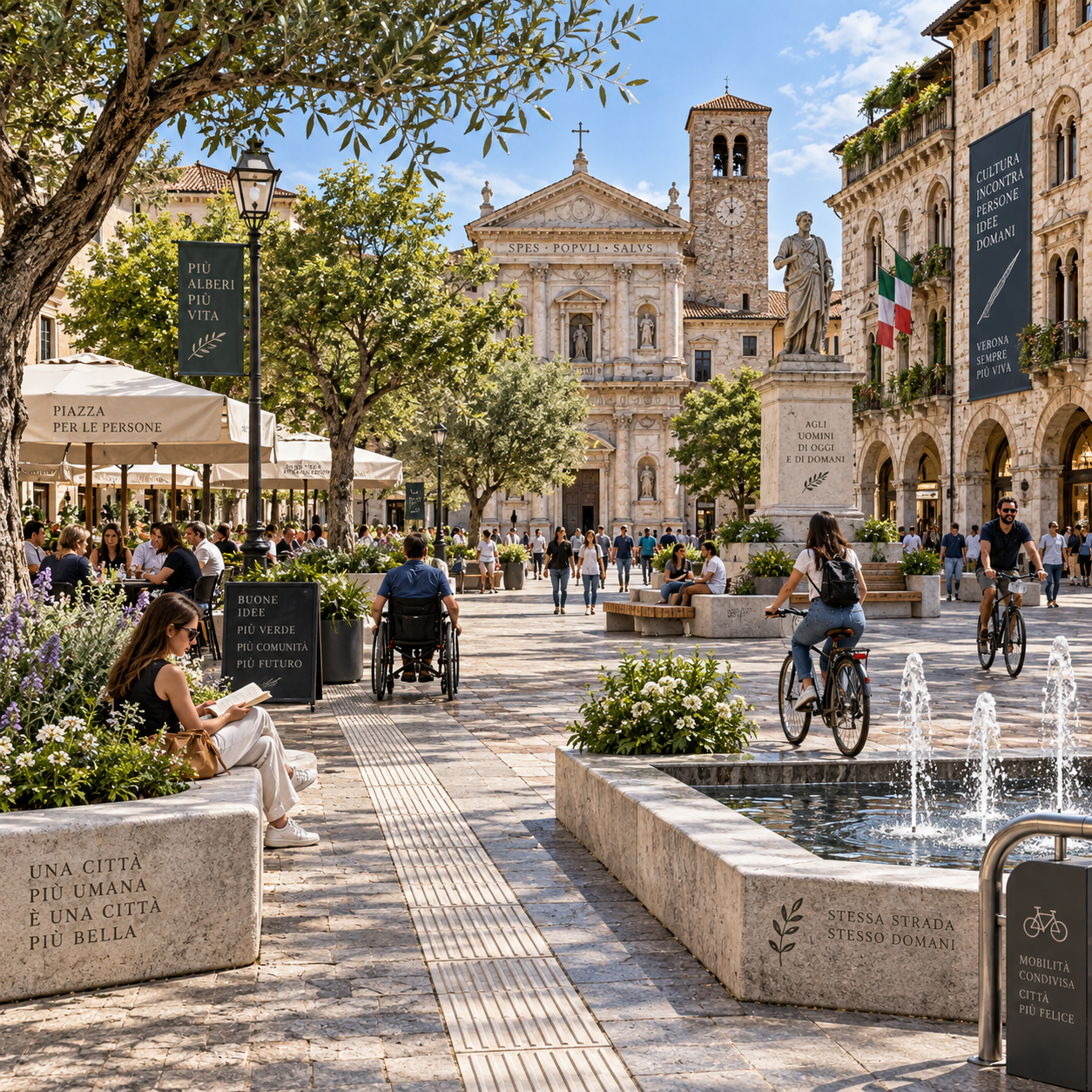 La trasformazione degli spazi pubblici nelle città italiane: tra rigenerazione, inclusione e sostenibilità